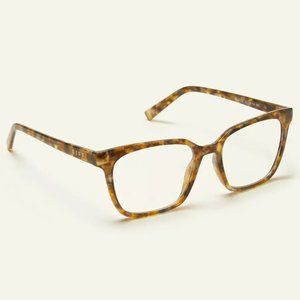 DIFF Eyewear Finn Sea Tortoise Blue Light Glasses